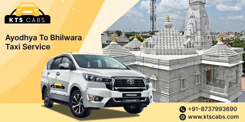 Ayodhya to Bhilwara Taxi Service