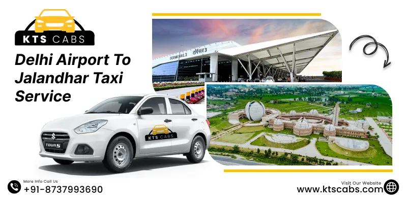 Delhi Airport To Jalandhar Taxi Service