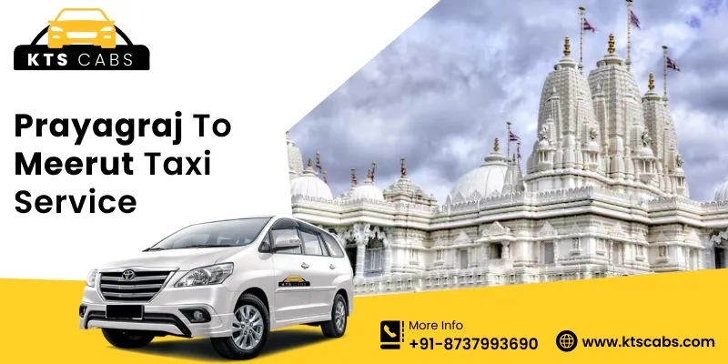 Prayagraj To Meerut Taxi Service
